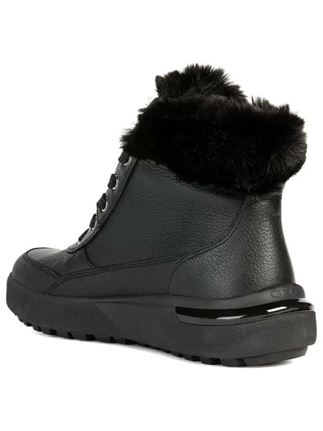 Geox Stiefel & Boots^Leder-Boots "Dalyla B" in Schwarz