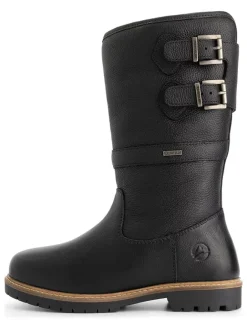 TRAVELIN' Stiefel & Boots^Leder-Boots "Dawson" in Schwarz