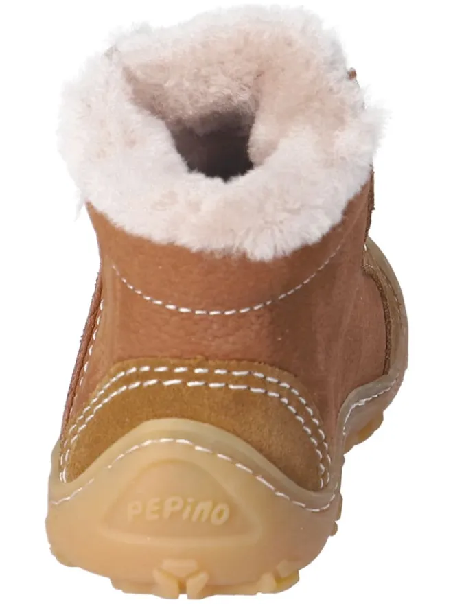Leder-Boots "Elia" in Hellbraun>PEPINO Hot