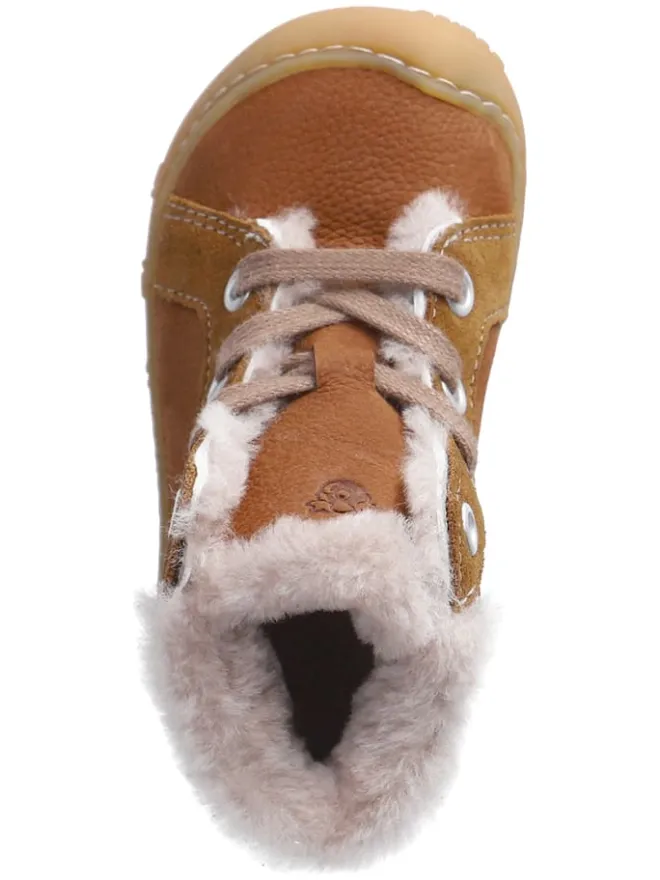 Leder-Boots "Elia" in Hellbraun>PEPINO Hot
