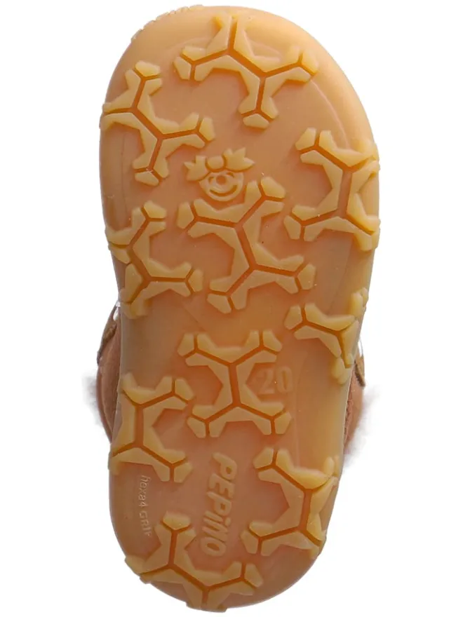 Leder-Boots "Elia" in Hellbraun>PEPINO Hot