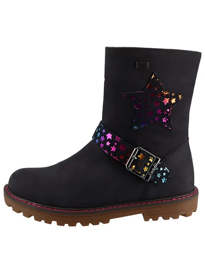 Leder-Boots "Ella" in Dunkelblau>Lurchi New