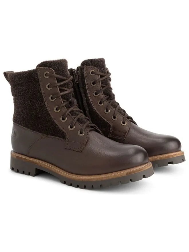 TRAVELIN' Stiefel & Boots^Leder-Boots "Enningdal" in Braun