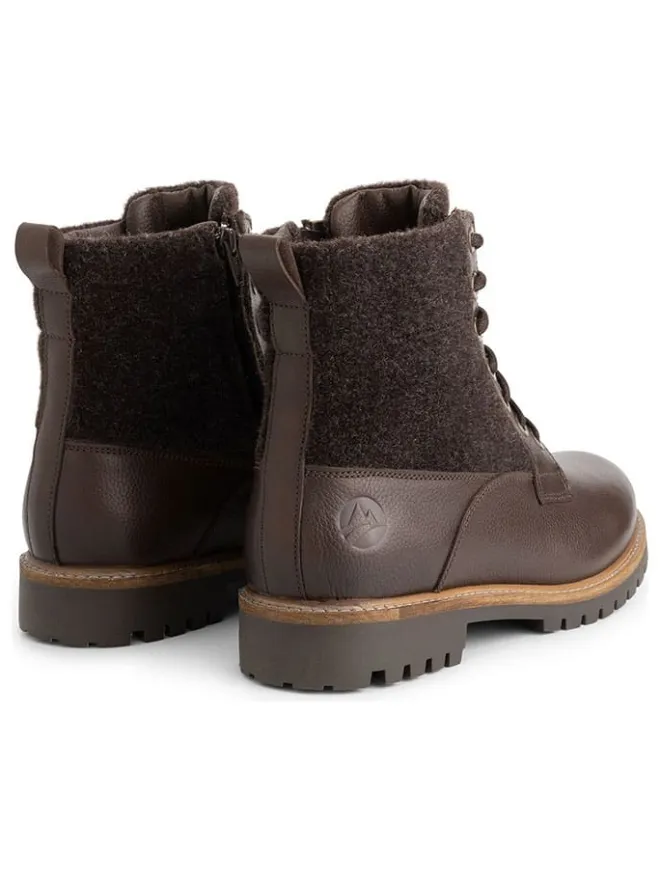 TRAVELIN' Stiefel & Boots^Leder-Boots "Enningdal" in Braun