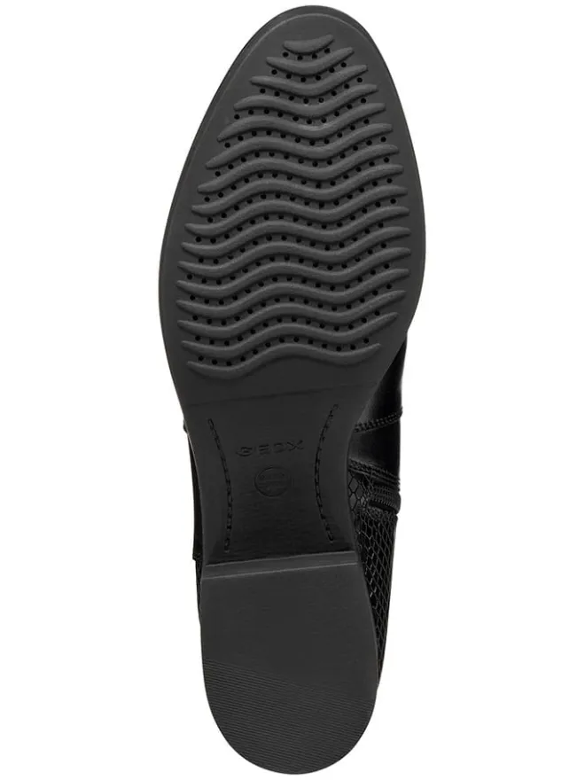 Leder-Boots "Felicity" in Schwarz>Geox New