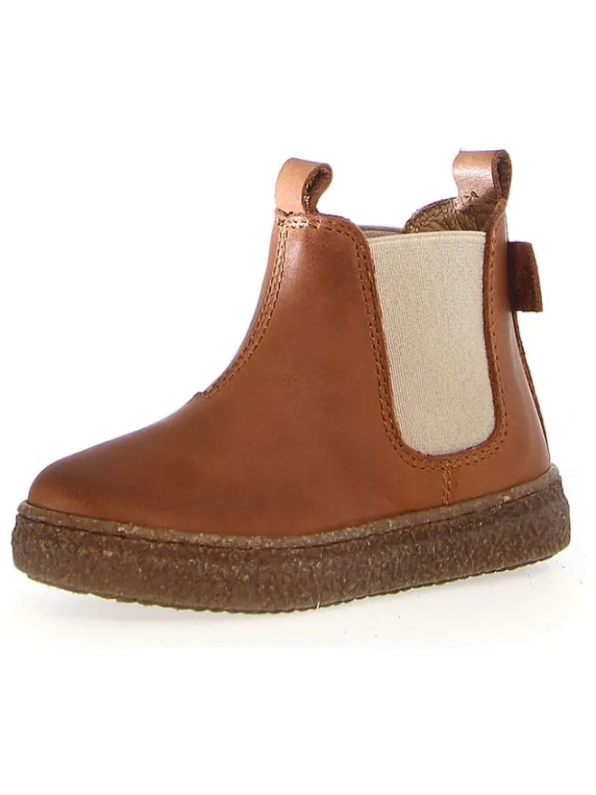 Naturino Stiefel & Boots^Leder-Boots "Figus" in Hellbraun