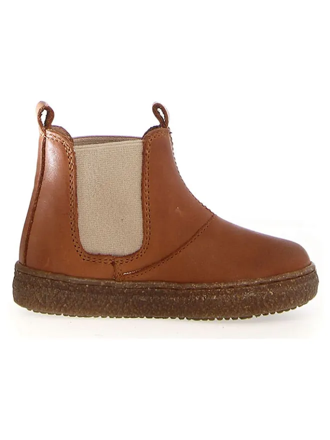 Naturino Stiefel & Boots^Leder-Boots "Figus" in Hellbraun