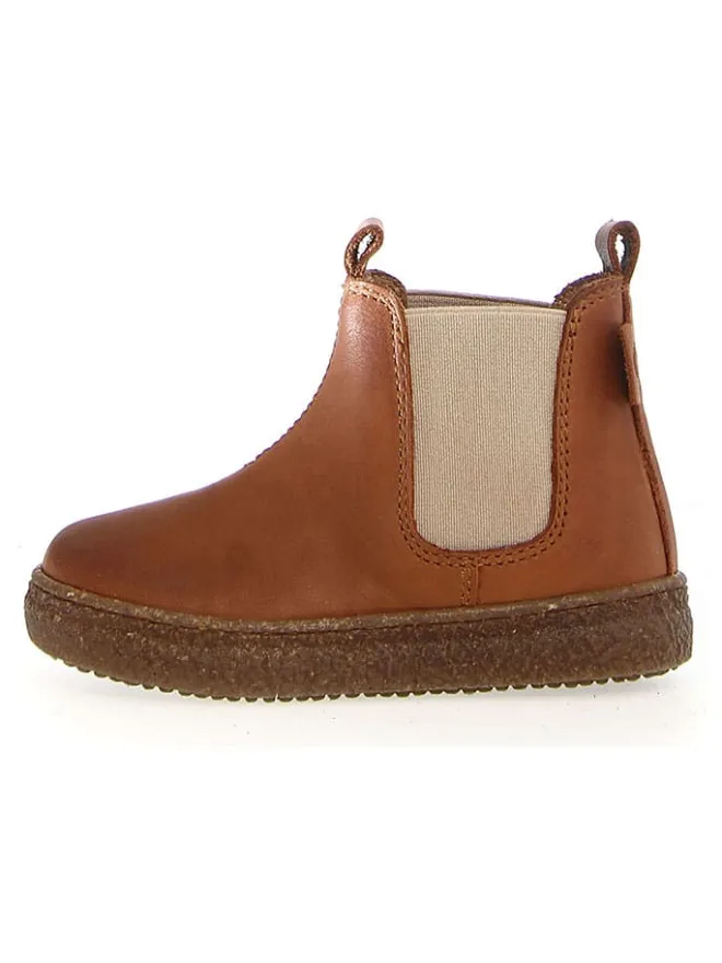 Naturino Stiefel & Boots^Leder-Boots "Figus" in Hellbraun