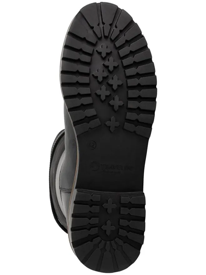 TRAVELIN' Stiefel & Boots|Stiefel & Boots^Leder-Boots "Fjaere" in Schwarz