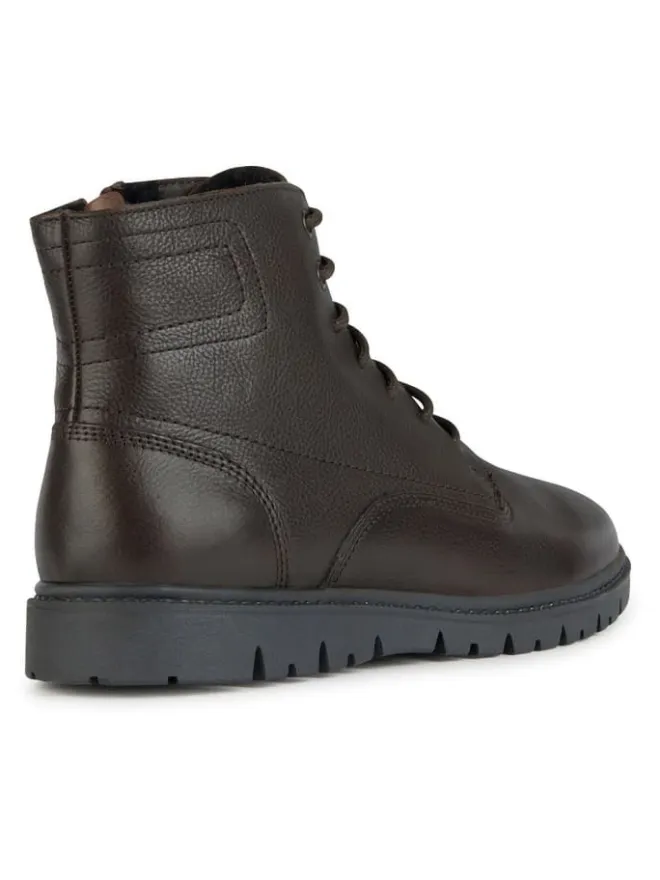 Leder-Boots "Ghiacciaio" in Braun>Geox New
