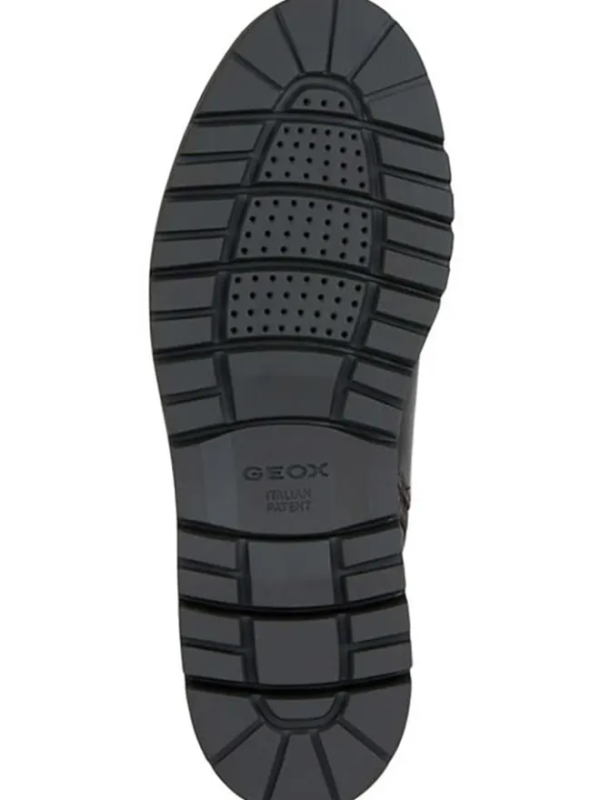 Leder-Boots "Ghiacciaio" in Braun>Geox New