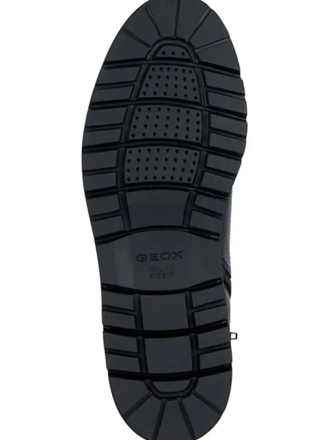 Leder-Boots "Ghiacciaio" in Schwarz>Geox Best