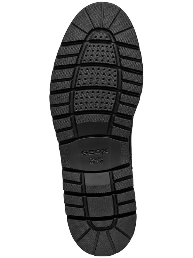 Leder-Boots "Ghiacciaio" in Schwarz>Geox Sale