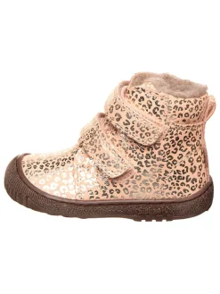 Leder-Boots "Gorm" in Rosa/ Gold>bisgaard Outlet