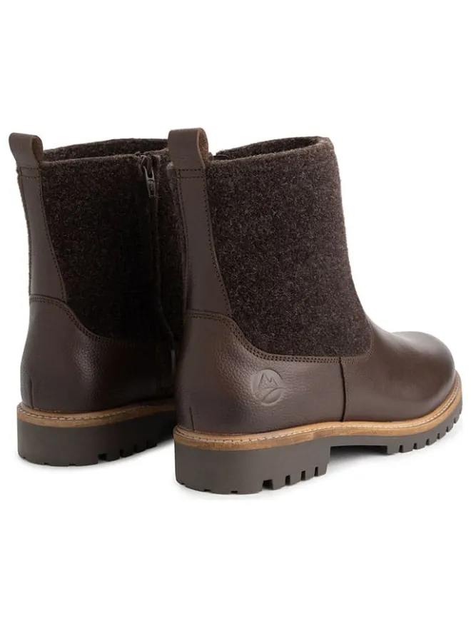 TRAVELIN' Stiefel & Boots^Leder-Boots "Gotaland" in Braun