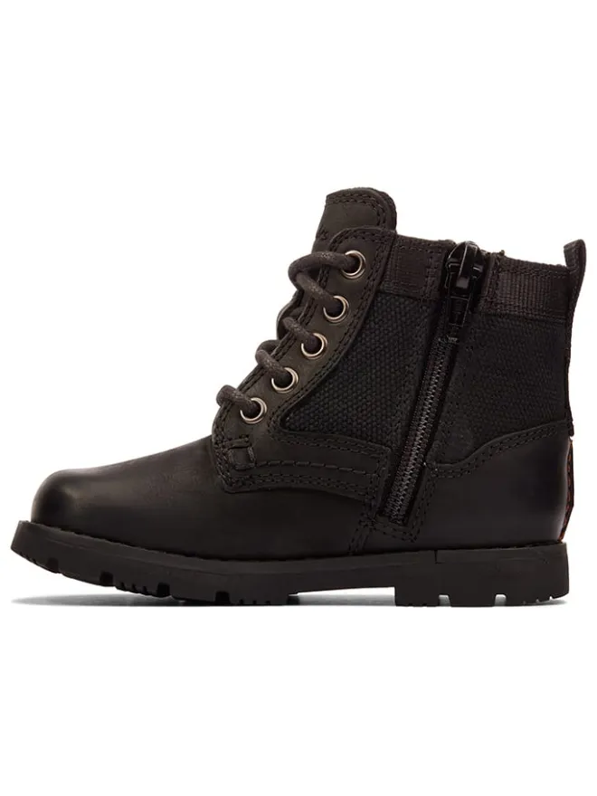 Clarks Stiefel & Boots^Leder-Boots "Heath Chard" in Schwarz