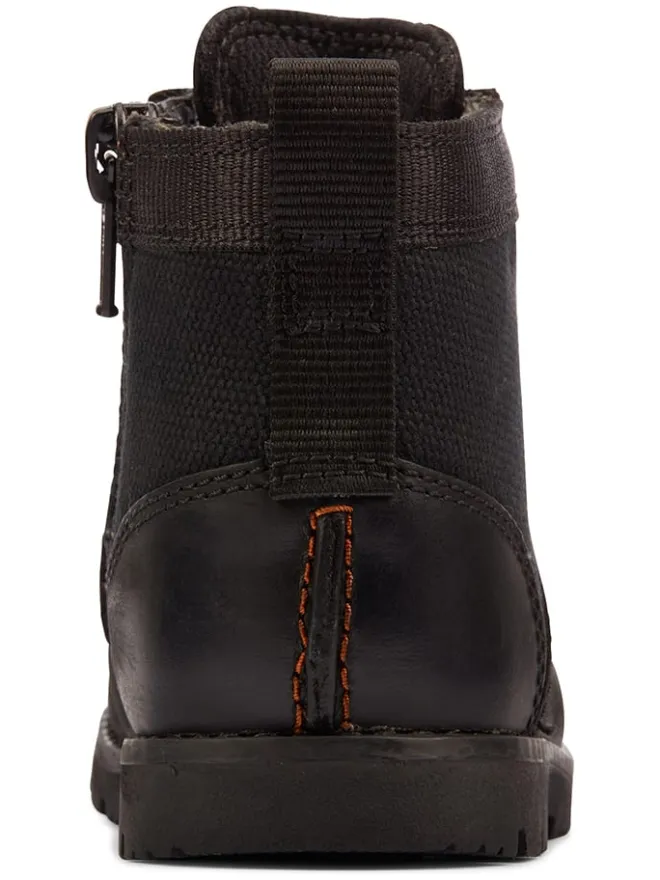 Clarks Stiefel & Boots^Leder-Boots "Heath Chard" in Schwarz