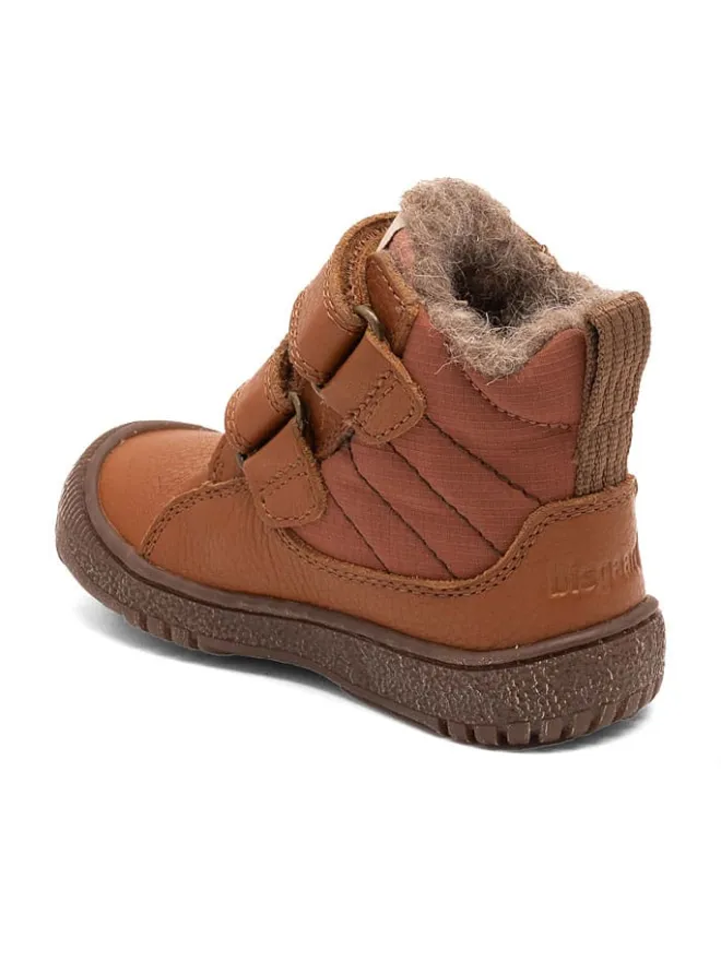 Leder-Boots "Helton" in Hellbraun>bisgaard