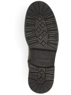 Leder-Boots in Anthrazit><noscript><img width=