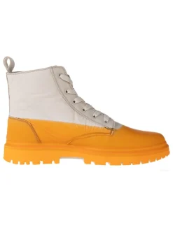 Leder-Boots in Beige/ Orange>Calvin Klein Discount