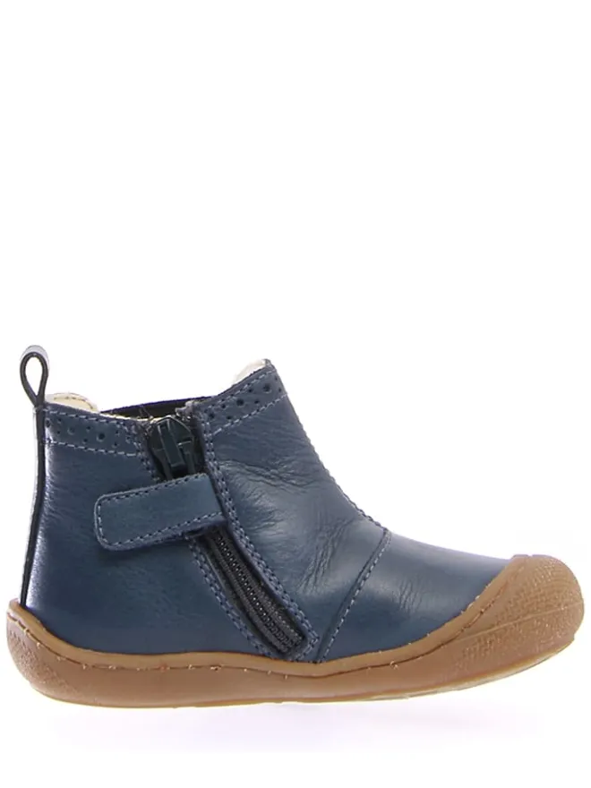 Leder-Boots in Blau>Naturino Online