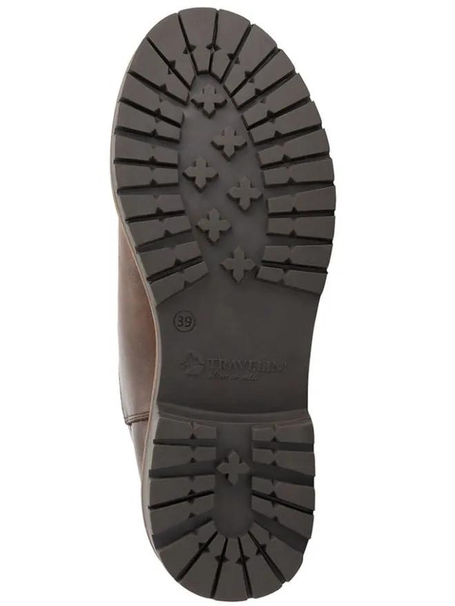 Leder-Boots in Braun>TRAVELIN' Best