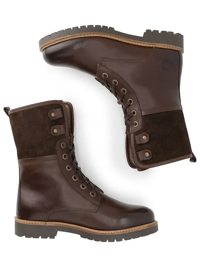 TRAVELIN' Stiefel & Boots^Leder-Boots in Braun