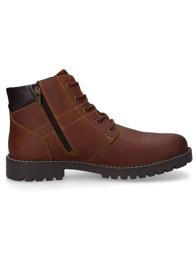 Camel Active Stiefel & Boots^Leder-Boots in Braun