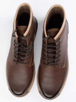PAUL VESTERBRO Stiefel & Boots^Leder-Boots in Braun