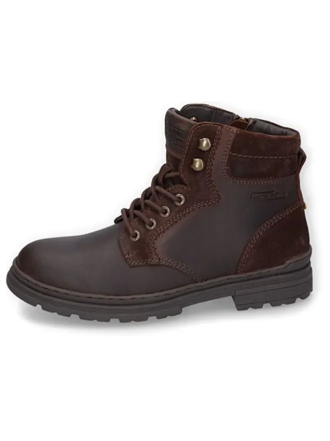 Leder-Boots in Braun>Camel Active Outlet