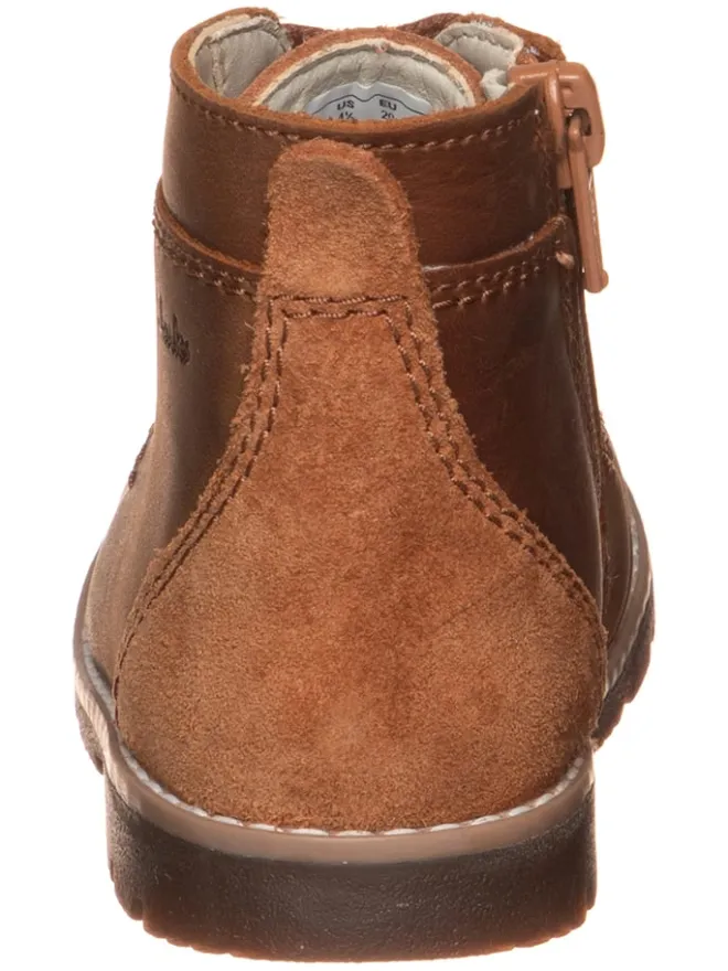 Leder-Boots in Braun>Clarks New