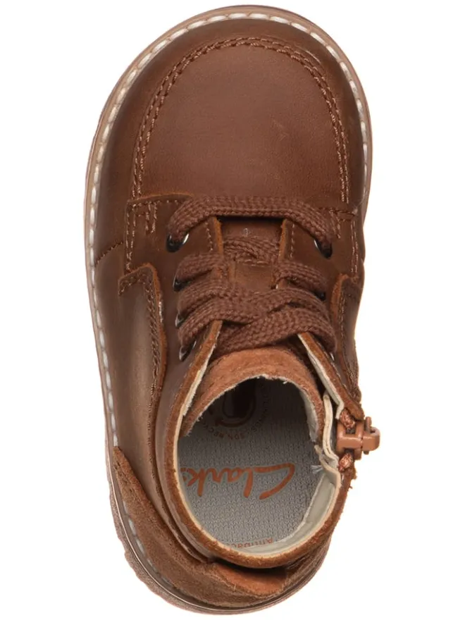 Leder-Boots in Braun>Clarks New