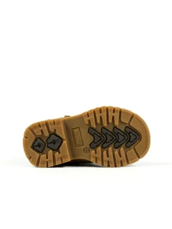 Leder-Boots in Braun><noscript><img width=