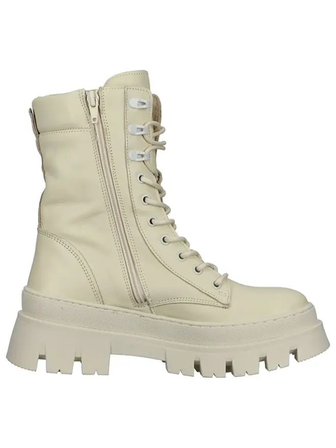 Leder-Boots in Creme>Steve Madden Online