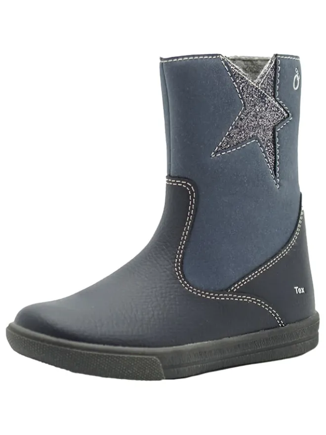 lamino Stiefel & Boots·Boots^Leder-Boots in Dunkelblau