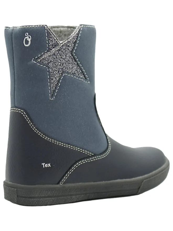lamino Stiefel & Boots·Boots^Leder-Boots in Dunkelblau