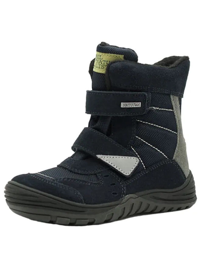 El Naturalista Stiefel & Boots·Boots^Leder-Boots in Dunkelblau