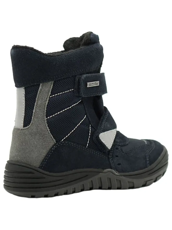 El Naturalista Stiefel & Boots·Boots^Leder-Boots in Dunkelblau