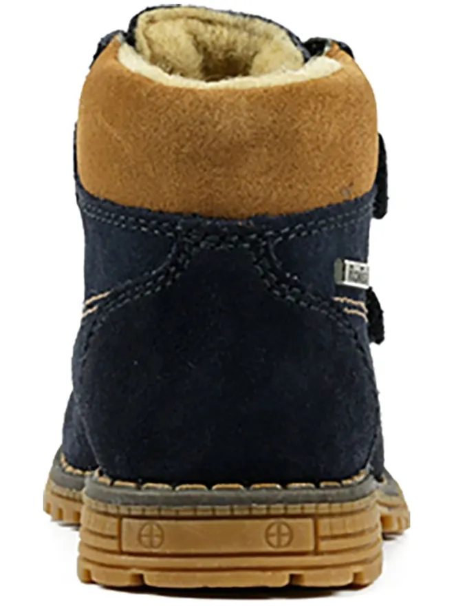 Leder-Boots in Dunkelblau>Richter Shoes Hot