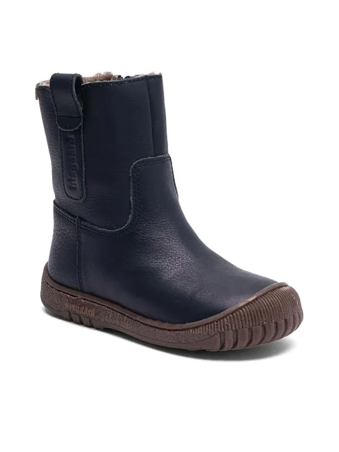 bisgaard Stiefel & Boots·Boots^Leder-Boots in Dunkelblau