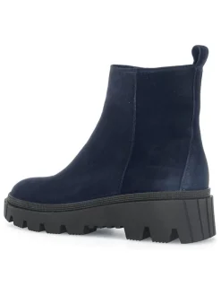 Leder-Boots in Dunkelblau>Gabor Sale