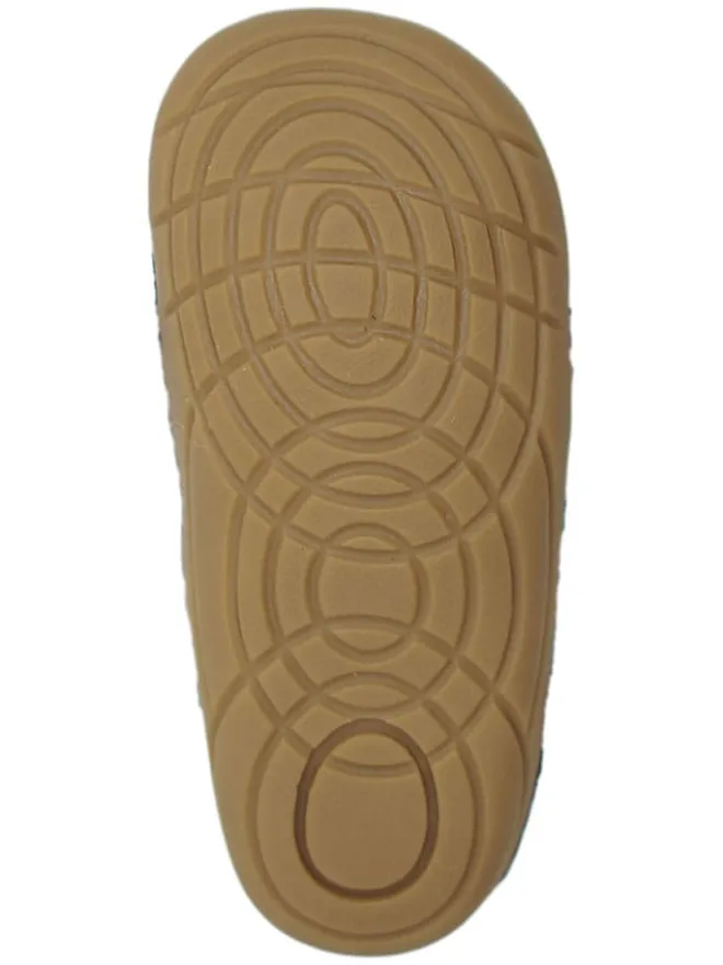 Leder-Boots in Dunkelblau>lamino