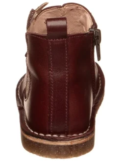 kmins Stiefel & Boots·Boots^Leder-Boots in Dunkelbraun/ Gold