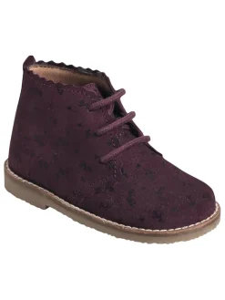 Leder-Boots in Dunkelrot>vertbaudet Best