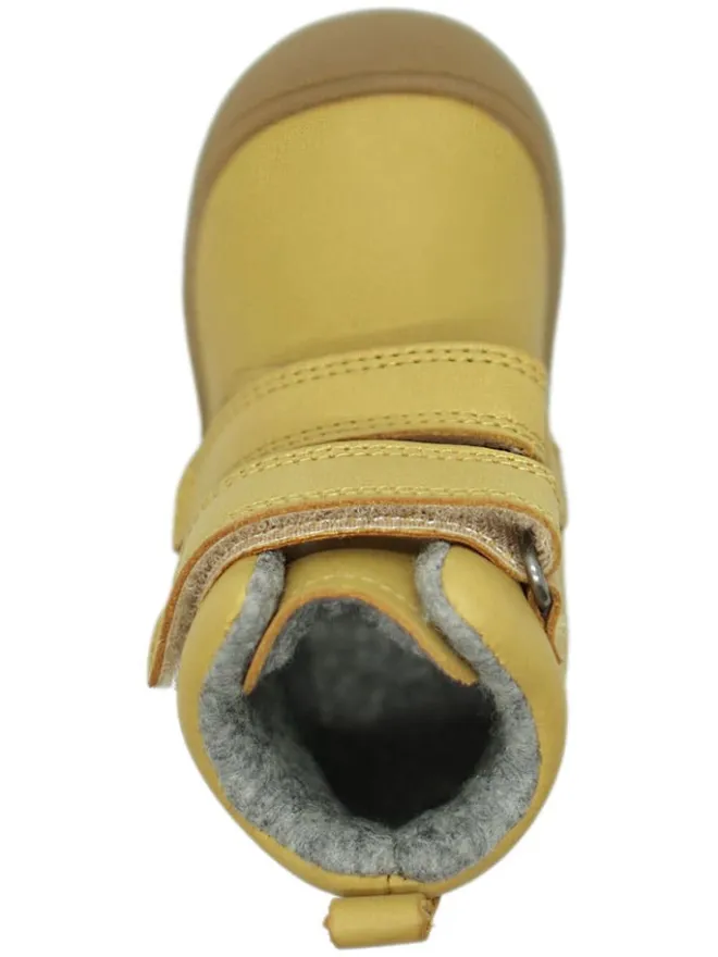 Leder-Boots in Gelb>lamino Sale