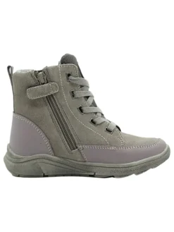 lamino Stiefel & Boots·Boots^Leder-Boots in Grau