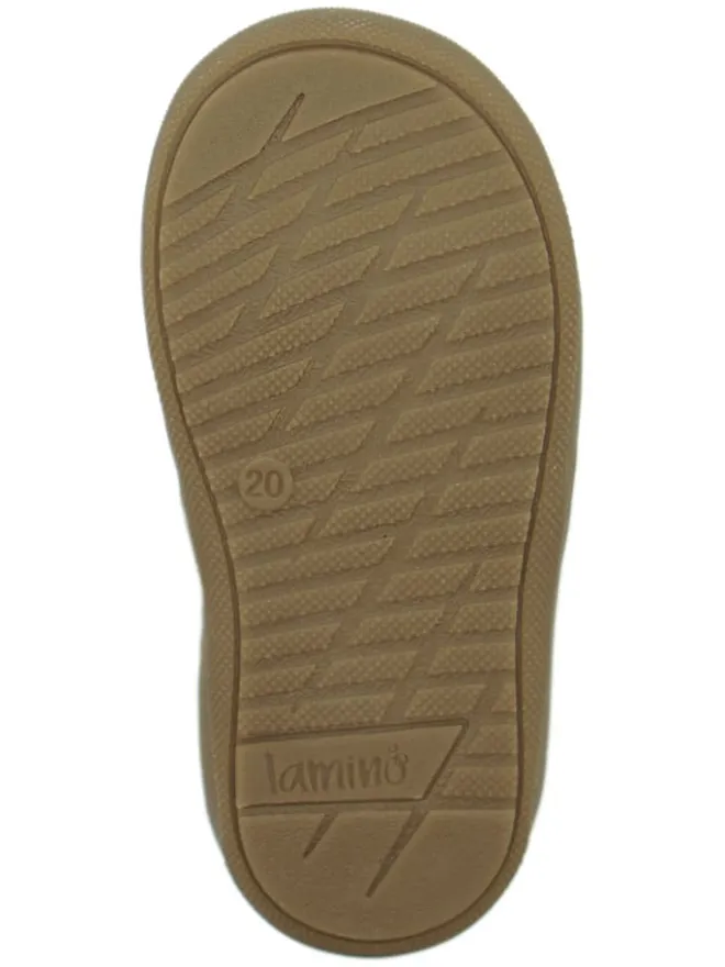 Leder-Boots in Grau>lamino