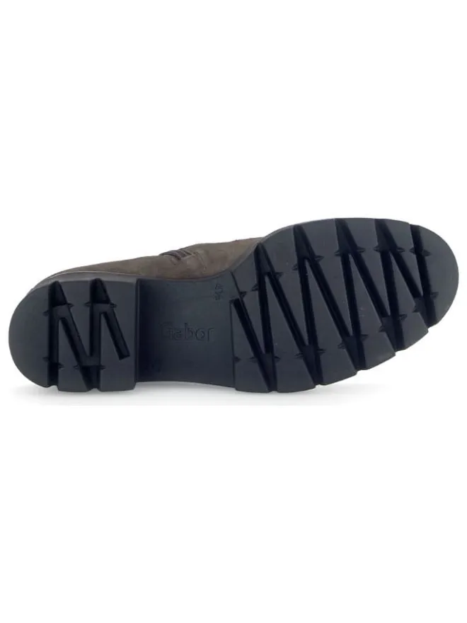 Leder-Boots in Grau>Gabor Outlet