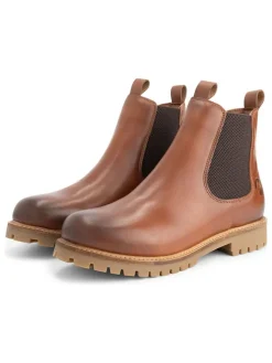 TRAVELIN' Stiefel & Boots^Leder-Boots in Hellbraun