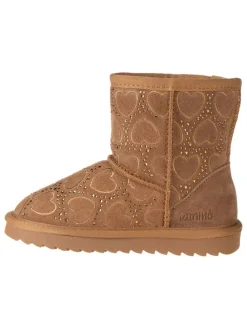 lamino Stiefel & Boots·Boots^Leder-Boots in Hellbraun